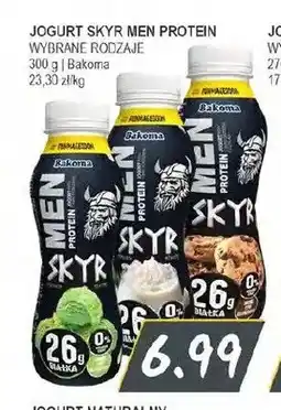 Słoneczko Jogurt Skyr Men Protein Bakoma oferta