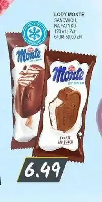 Słoneczko Lody Monte na patyku Zott oferta