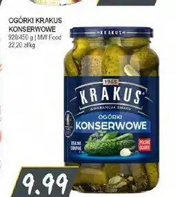 Słoneczko Ogórki konserwowe Krakus oferta
