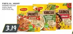 Słoneczko Danie Winiary Pomysł na Spaghetti po bolońsku oferta