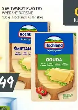 Słoneczko Ser twardy plastry Hochland Śmietankowy oferta