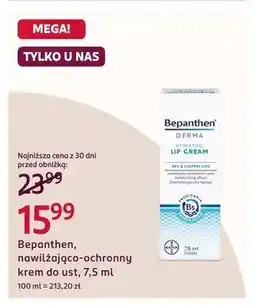 Rossmann Nawilżająco-ochronny krem do ust Bepanthen Derma oferta