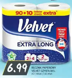 Słoneczko Ręcznik papierowy Velvet Czysta Biel oferta
