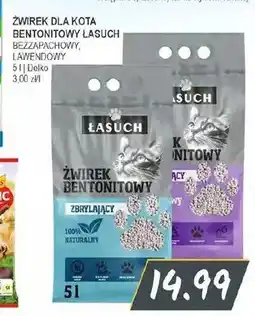 Słoneczko Żwirek dla kota bentonitowy Łasuch lawendowy oferta