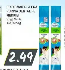 Słoneczko Przysmak dla psa Purina Dentalife Medium oferta