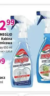 Drogerie Polskie Płyn do kabin prysznicowych w sprayu Meglio oferta