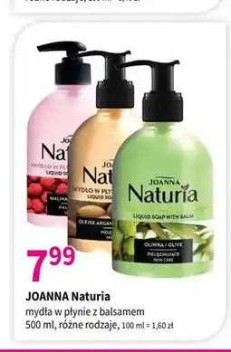 Drogerie Polskie Mydło w płynie z balsamem Joanna Naturia Malina oferta