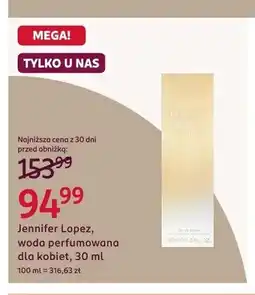Rossmann Woda perfumowana dla kobiet Jennifer Lopez Enduring Glow oferta