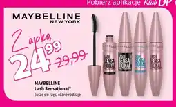 Drogerie Polskie Tusz do rzęs Maybelline Lash Sensational oferta