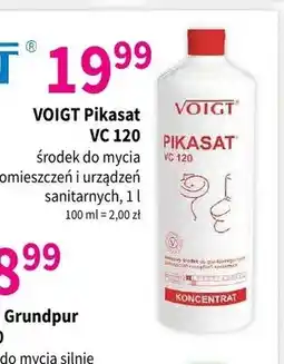 Drogerie Polskie Środek do mycia pomieszczeń i urządzeń sanitarnych Voigt Pikasat VC 120 oferta