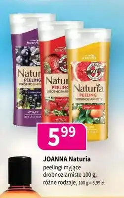 Drogerie Polskie Peeling myjący drobnoziarnisty Joanna Naturia Czarna Porzeczka oferta