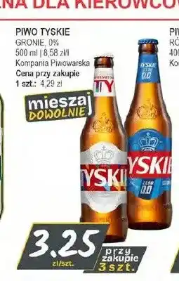 Słoneczko Piwo Tyskie Gronie oferta