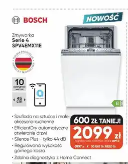 Max Elektro Zmywarka Bosch Serie 4 SPV4EMX11E oferta