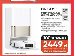 Max Elektro Robot sprzątający Dreame L50S Pro Ultra White oferta