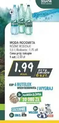 Słoneczko Woda mineralna Rodowita gazowana oferta