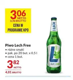 Makro Piwo bezalkoholowe Lech Free oferta