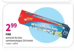 Drogerie Polskie Woreczki do lodu samozamykające Fine oferta