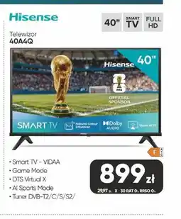 Max Elektro Telewizor Hisense 40A4Q oferta