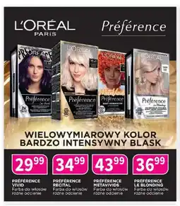 Drogerie Polskie Farba do włosów L'Oreal Paris Préférence Recital oferta