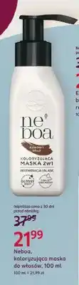 Rossmann Maska do włosów Neboa koloryzująca 2w1 Kawowy Brąz oferta