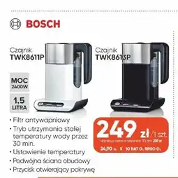 Max Elektro Czajnik Bosch TWK8611P oferta