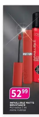 Pomadka L'Oréal Paris Infaillible Matte Resistance