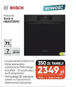Max Elektro Piekarnik Bosch Serie 4 HBA572EM3 oferta