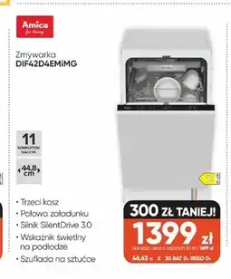 Max Elektro Zmywarka Amica DIF42D4EMIMG oferta