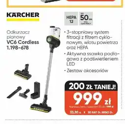 Max Elektro Odkurzacz pionowy Kärcher VC6 Cordless oferta