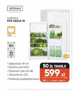 Max Elektro Lodówka Kernau KFR 08245W oferta