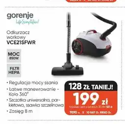 Max Elektro Odkurzacz workowy Gorenje oferta