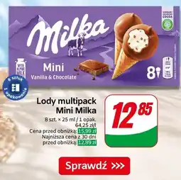 Dino Lody Mini Milka Vanilla & Chocolate 8-pak oferta