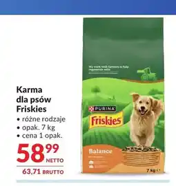 Makro Karma dla psów Purina Friskies Balance oferta