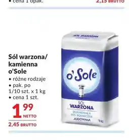 Makro Sól warzona kamienna o'Sole oferta