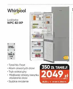Max Elektro Lodówka Whirlpool WPC 82 IXP oferta