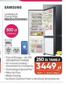 Max Elektro Lodówka AI Combi MAX Samsung oferta
