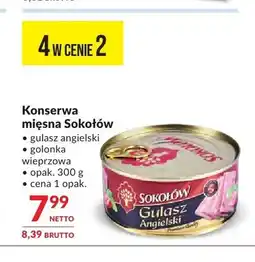 Makro Konserwa mięsna Sokołów Gulasz Angielski oferta