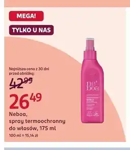 Rossmann Spray termoochronny do włosów Neboa oferta