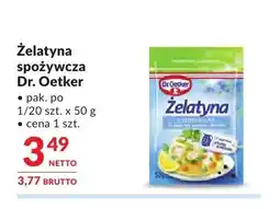 Makro Żelatyna spożywcza Dr. Oetker oferta
