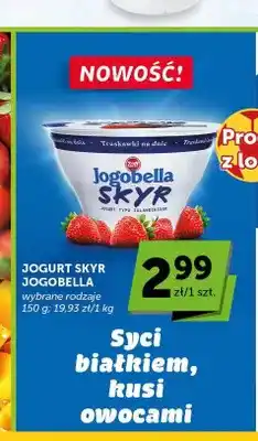 ABC Jogurt Skyr Jogobella truskawkowy oferta