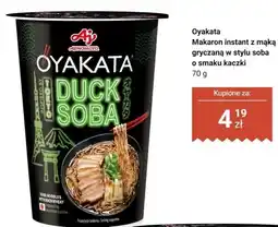 Dino Makaron instant z mąką gryczaną w stylu soba o smaku kaczki Oyakata oferta