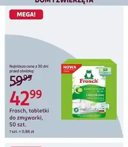 Rossmann Tabletki do zmywarki Frosch Limonkowe oferta