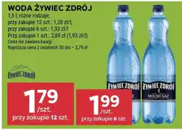 Stokrotka Woda mineralna Żywiec zdrój oferta
