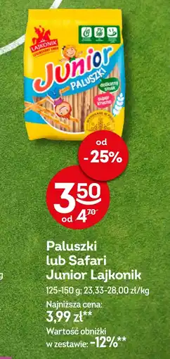 Żabka Paluszki Lajkonik oferta