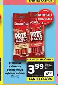 Delfin Kabanosy Sokołów Prze Kaski paprykowe oferta