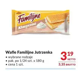Makro Wafle Familijne Jutrzenka Klasyczne śmietankowe oferta