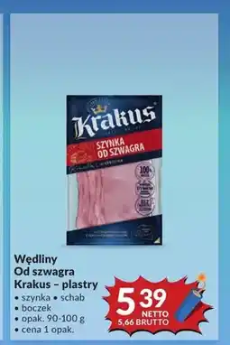 Makro Szynka od szwagra Krakus plastry oferta