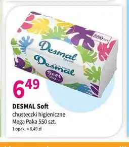Drogerie Polskie Chusteczki higieniczne Desmal Soft Mega Paka oferta