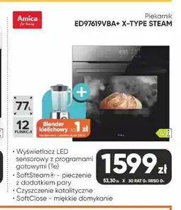Max Elektro Piekarnik Amica ED97619VBA+ X-TYPE STEAM oferta