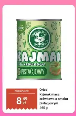 Dino Kajmak masa krówkowa o smaku pistacjowym Orico oferta